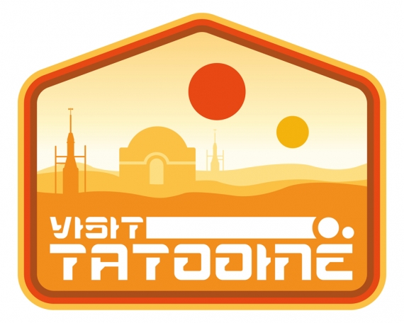 Visit Tatooine – Branding et goodies